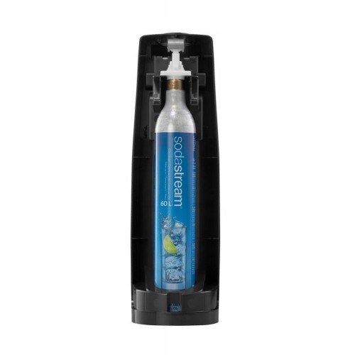 Aparat de sifon, SodaStream SPIRIT Black, 3 sticle incluse si butelie CO2