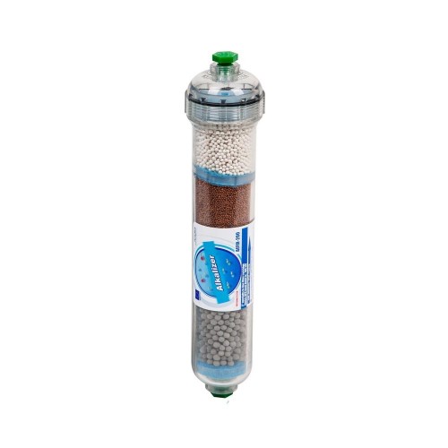 Filtru inline pentru alcalinizare si remineralizare, AquaFilter AIFIR-200, transparent, 10.8