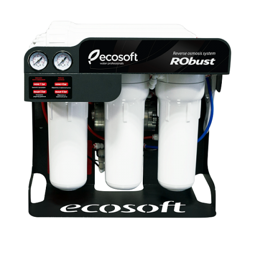 Statie osmoza inversa profesionala, Ecosoft Robust 60 L/h, 3 membrane de 100GPD