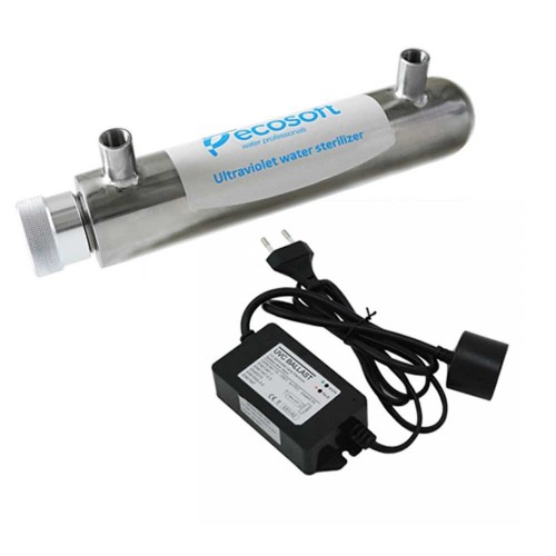 Sterilizator UV 10W, Ecosoft HR60, pachet cu sursa, lampa si carcasa