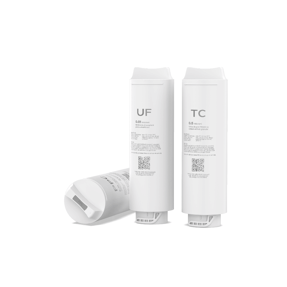 Sistem de ultrafiltrare, FILTRO UF99, sistem cu cartuse twist, membrana 0.01 microni, ultracompact