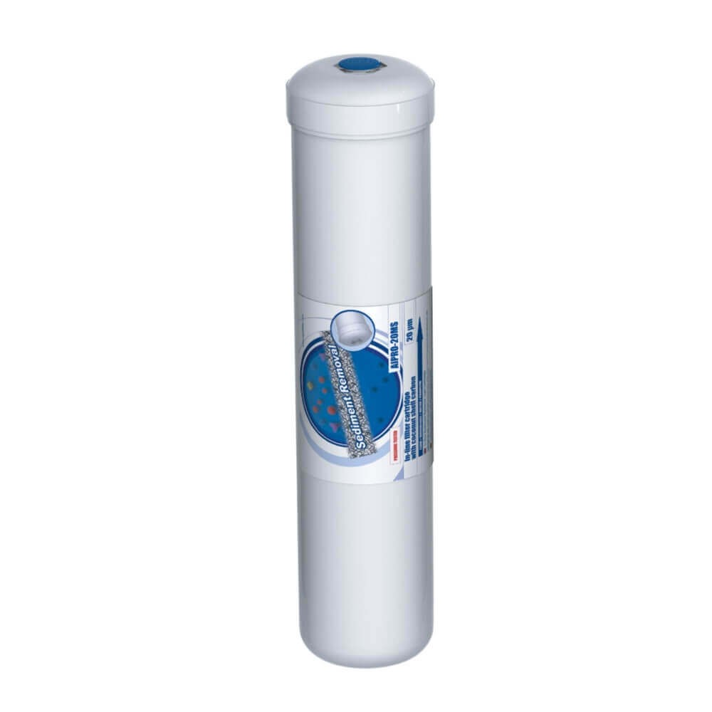 Filtru inline pentru sedimente, AquaFilter AIPRO-QC, 5 microni, 2"x10"