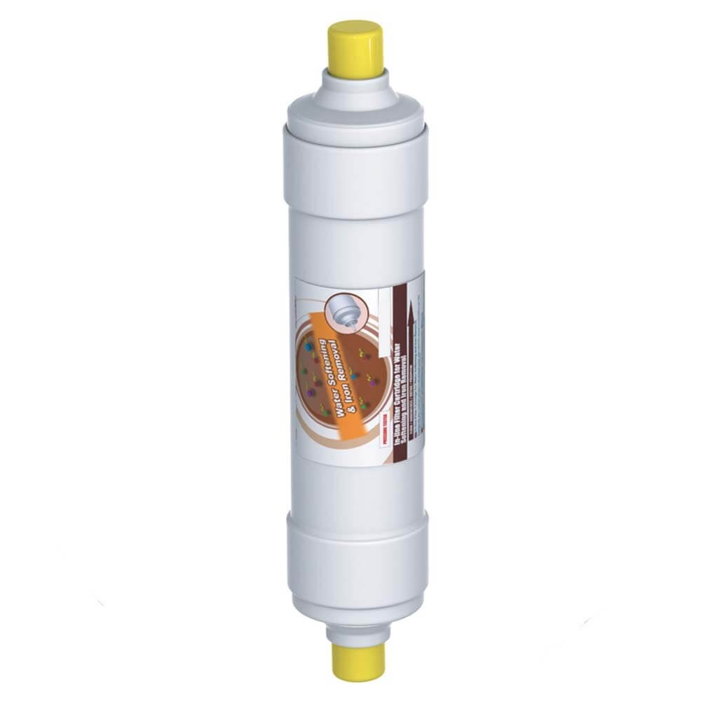 Filtru inline pentru dedurizare, AquaFilter AISTRO-2-QM, conectori rapizi, 12