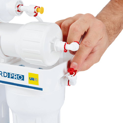 Osmoza inversa standard, Ecosoft MO550MECO, 5 stadii, membrana 50 GPD, cartus remineralizare