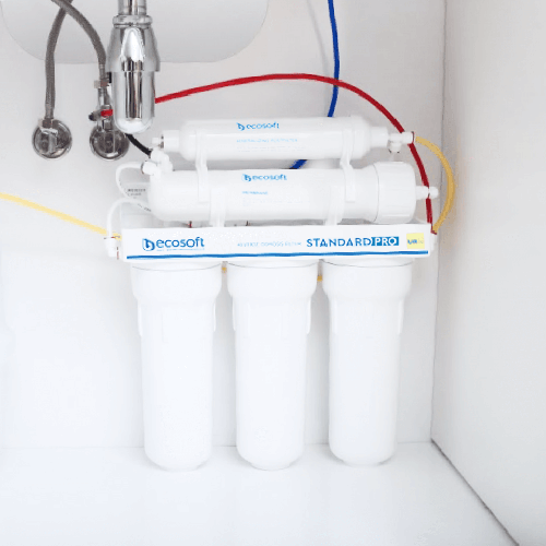 Osmoza inversa standard, Ecosoft MO550MECO, 5 stadii, membrana 50 GPD, cartus remineralizare