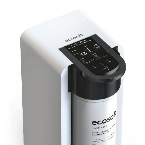 Osmoza inversa direct flow, Ecosoft Cross Solo, 1.3 litri/min, cartus twist 2 in 1, membrana 500 GPD, ultracompact