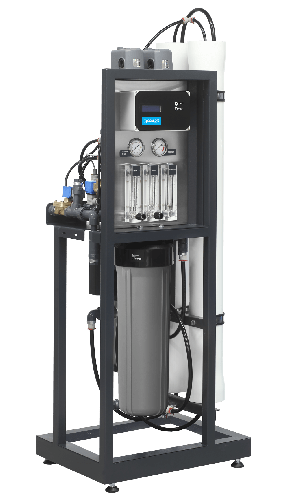 Osmoza inversa industriala, Ecosoft MO12000TP5, profesionala, 2 carcase pentru membrane de 4", controler, prefiltrare si pompa inclusa