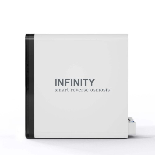 Osmoza inversa direct flow, FILTRO INFINITY Connect+, debit mare de 600GPD, fara bazin, pompa booster, display TDS, cartuse cu sistem twist