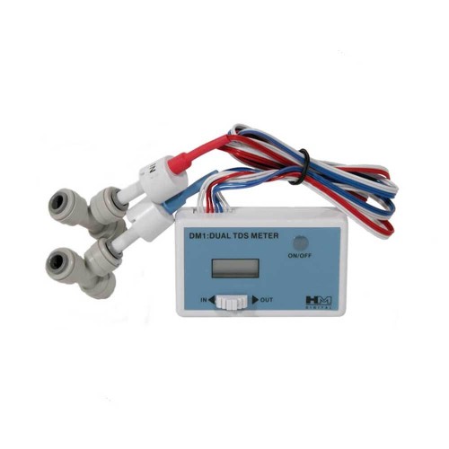 Dispozitiv de masurare TDS, Aquafilter DM1 TDS81, dual, intrare si iesire