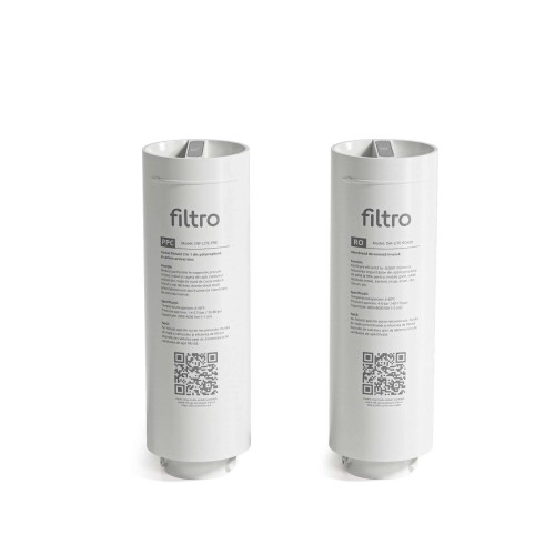 Osmoza inversa direct flow, FILTRO INFINITY Lite DF600, debit mare de 600GPD, fara bazin, pompa booster, cartuse cu sistem twist