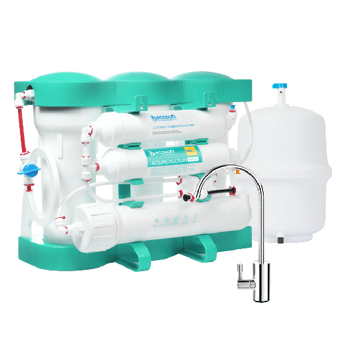 Osmoza inversa premium, Ecosoft AquaCalcium MINT MO675PUREMACECO, 75 GPD, 6 stadii, eficienta ridicata, remineralizare cu calciu