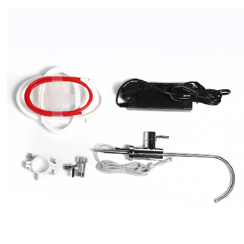 Osmoza inversa direct flow, Ecosoft Cross90 Balance, 1.5 litri/min, cartuse twist, membrana 600 GPD, baterie smart cu indicator