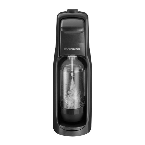 Aparat de sifon, SodaStream JET, de culoare neagra, cu butelie de CO2 si sticla