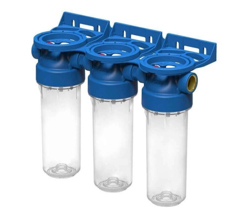 Set 3 carcase transparente, Ecosoft 2P ECO Triplex 10