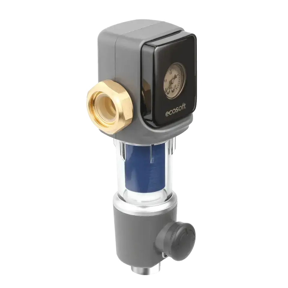 Filtru pentru sedimente cu purjare, Ecosoft TXHES2, conexiune 1",