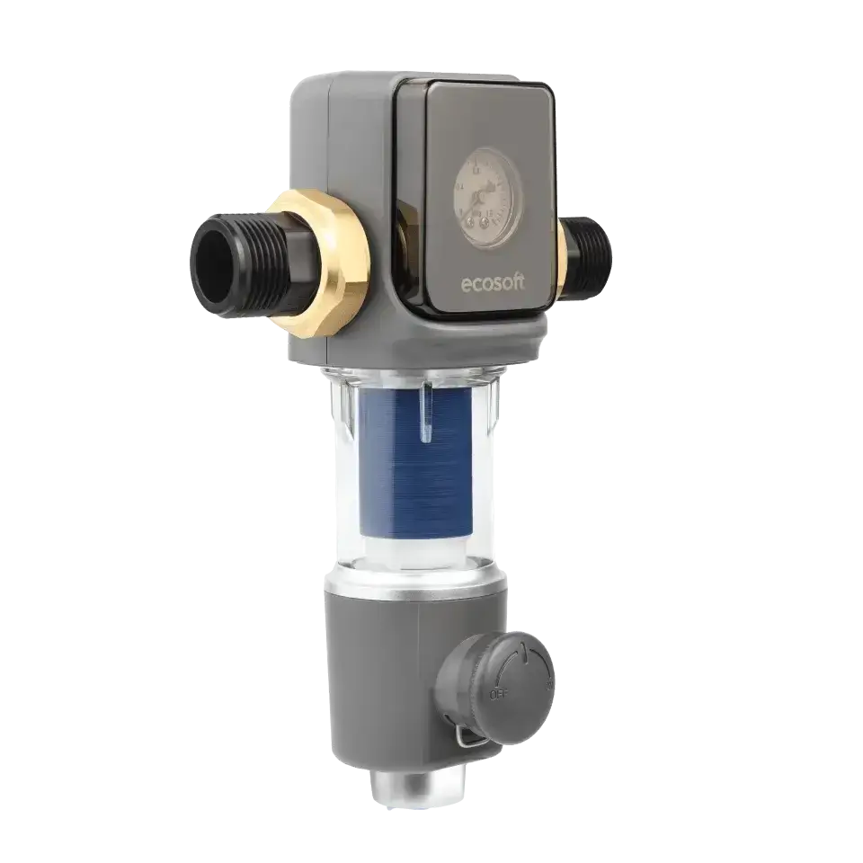 Filtru pentru sedimente cu purjare, Ecosoft TXHES2, conexiune 1",