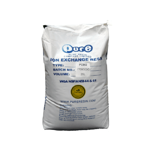 Rasina pentru dedurizare, Pure PC002, schimbatoare de ioni, puternic acida