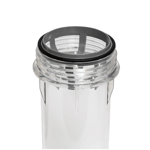 Carcasă din plastic filtru 2P carcasă ECO 9" ¾ recipient PET transparent ¾ - ¾"