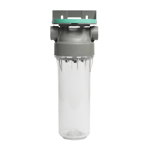 Carcasă din plastic filtru 2P carcasă ECO 9" ¾ recipient PET transparent ¾ - ¾"