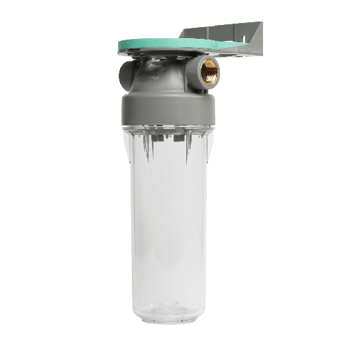 Carcasă din plastic filtru 2P carcasă ECO 9" ¾ recipient PET transparent ¾ - ¾"