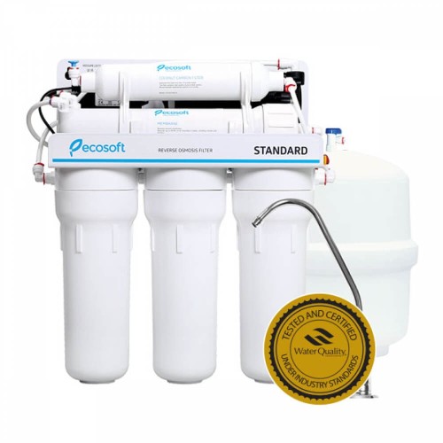 Osmoza inversa cu pompa, Ecosoft Standard MO550PECOSTD, 5 stadii