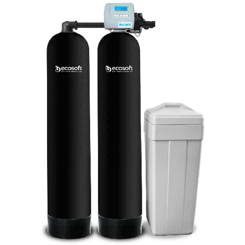 Statie duplex pentru dedurizare automata, Clack 1465 CI TWIN , 2 tancuri PRO de 14x65, capacitate rasina de 100 litri/tanc