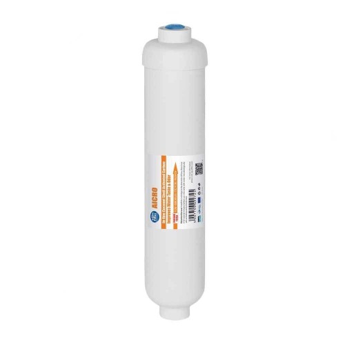 Filtru inline din carbune activat granular din coaja de nuca de cocos, mufe rapide de 1/4