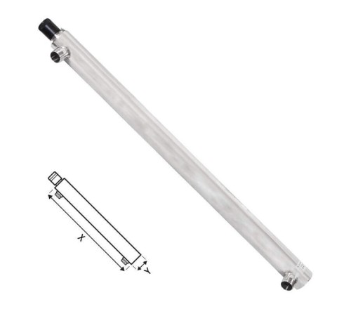 Sterilizator UV 55W, PureTECH UVC55A, debit 2.8 m3/h, conexiune 3/4