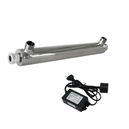 Sterilizator UV 25W, PureTECH UVC25A, debit 1.5 m3/h, conexiune 1/2