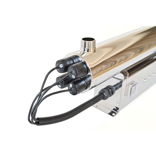 Sterilizator UV 220W, PureTECH 220W, debit 10.8 m3/h, placa de control cu timer, conexiune 1.5"