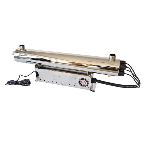 Sterilizator UV 220W, PureTECH 220W, debit 10.8 m3/h, placa de control cu timer, conexiune 1.5"