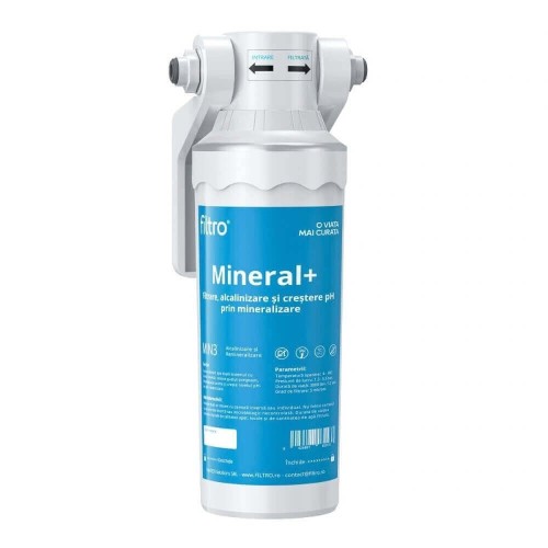Osmoza inversa direct flow, FILTRO Infinity Connect+ cu Mineral+, conexiune WiFi, alcalinizare prin mineralizare, debit mare de 600GPD, fara bazin, pompa booster, display TDS