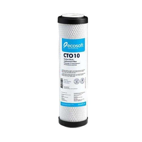 Cartus din carbune activat bloc, FILTRO FCTOS2510, din coaja de nuca de cocos, 10