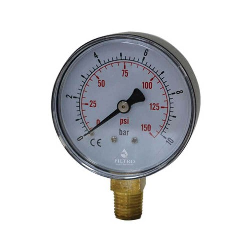 Manometru pentru presiune, 1/4