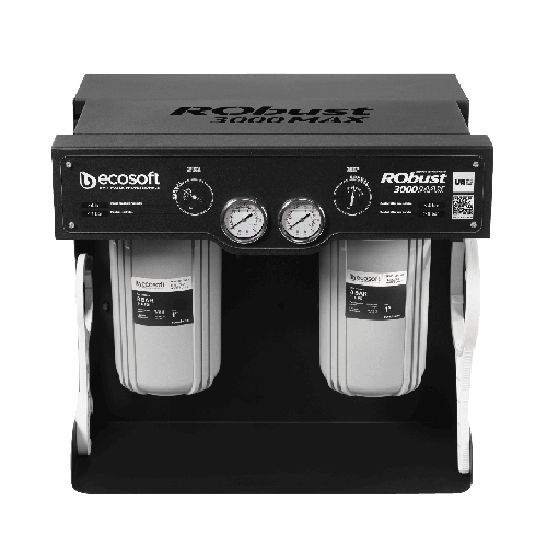 Osmoza inversa profesionala, Ecosoft ROBUST 3000MAX, 180 litri/ora, membrane de 2 x 500 GPD