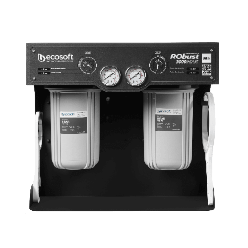 Osmoza inversa profesionala, Ecosoft ROBUST 3000MAX, 180 litri/ora, membrane de 2 x 500 GPD