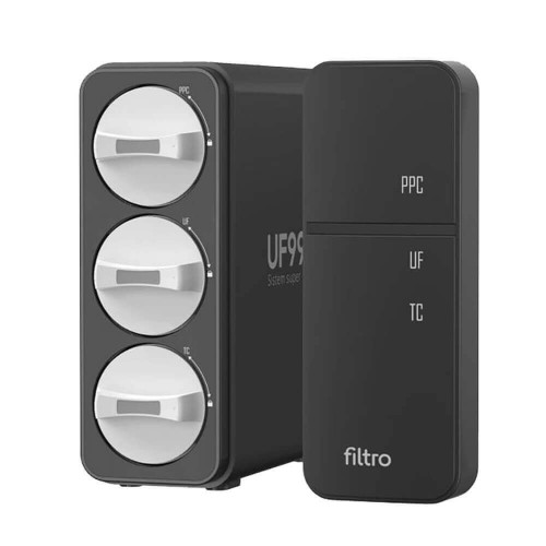 Sistem de ultrafiltrare si alcalinizare, FILTRO UF99+ALK3, 0.01 microni, crestere PH prin mineralizare