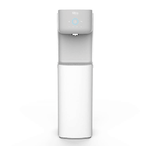 Dozator de apă, FILTRO Glaciar Soda, filtrare prin osmoză inversă în 5 stadii, sterilizare UV-LED în bazin, carbonatare apă cu CO2, alimentare directa de la retea cu kit inclus