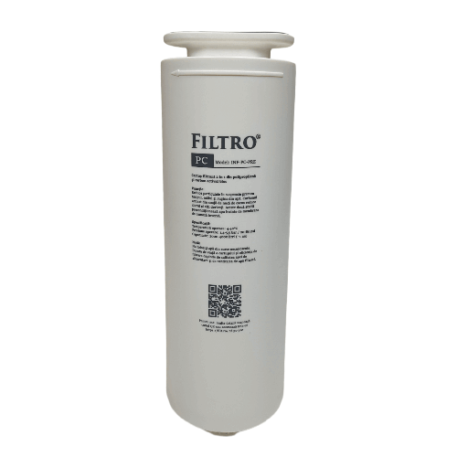 Cartus de filtrare 2 in 1, polipropilena si carbune activat bloc, stadiul 1, sistem twist pentru FILTRO INFINITY+ DF1000G