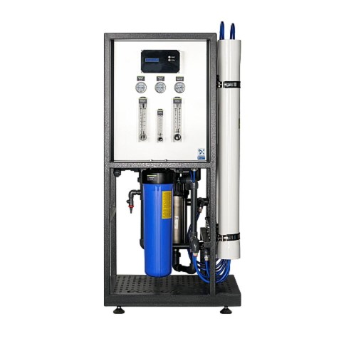 Osmoza inversa industriala, Ecosoft MO24000TP5, profesionala, 4 carcase pentru membrane de 4", controler, prefiltrare si pompa inclusa