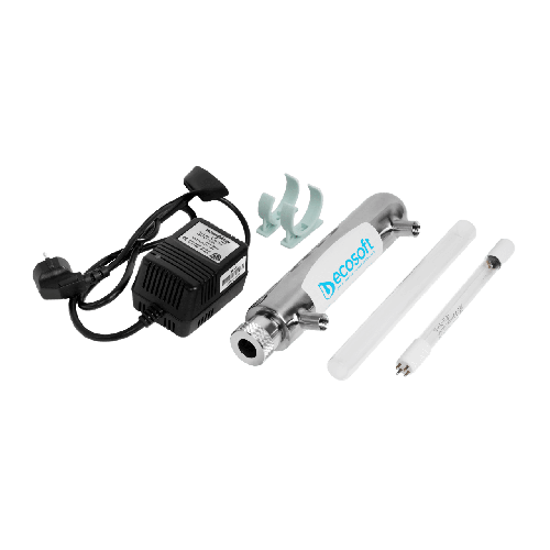 Sterilizator UV 10W, Ecosoft HR60, debit 5 l/min, conexiune 1/4