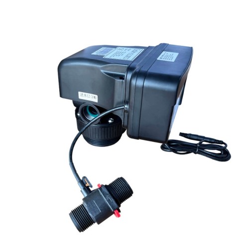 Valva de comanda pentru dedurizare, Clevalve KLGR4-2LCD, regenerare in functie de timp, display LCD