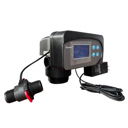 Valva de comanda pentru filtrare, Clevalve KLGL4-2LCD, regenerare in functie de timp, display LCD