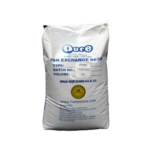 Rasina pentru dedurizare, Pure PC002, ambalare sac 12 litri, schimbatoare de ioni, puternic acida