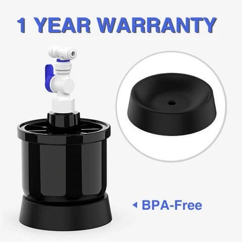 Bazin mini pentru osmoza inversa, capacitate utila de 0.5 litri, pentru debit instant
