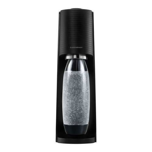 Aparat de sifon, SodaStream Terra Black, cu butelie de CO2 si sticla quick connect