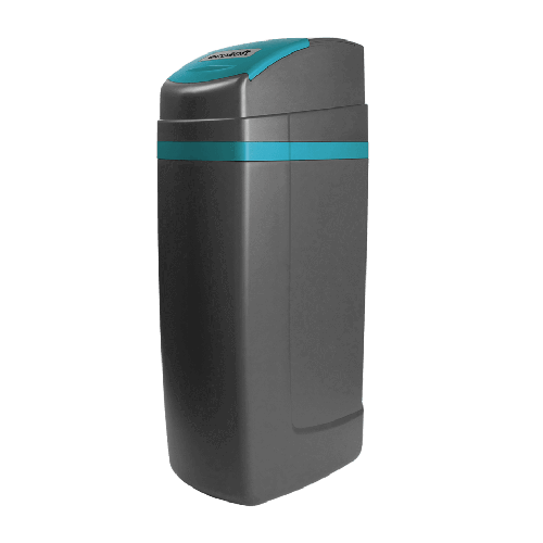 Statie dedurizare cabinet, Ecosoft Titanium Azure 370, 37 litri rasina Dowex HCRS/S, cabinet cu valva Clack WS1 CE