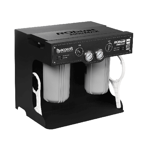 Osmoza inversa profesionala, Ecosoft ROBUST 3000MAX, 180 litri/ora, membrane de 2 x 500 GPD