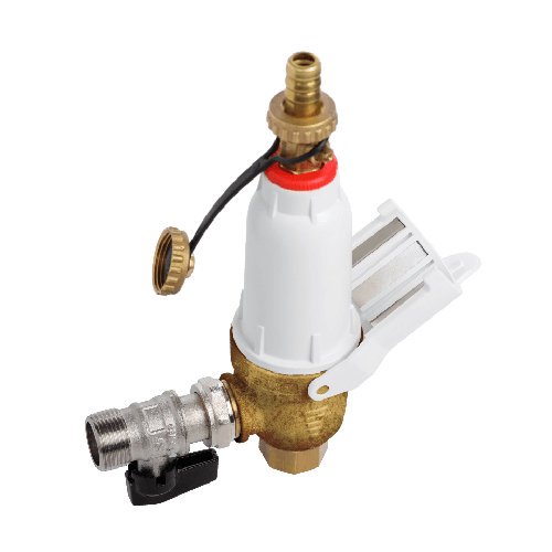 Filtru magnetic si cu sita metalica, DIMA BRASS, insertie din alama, conectare 3/4"