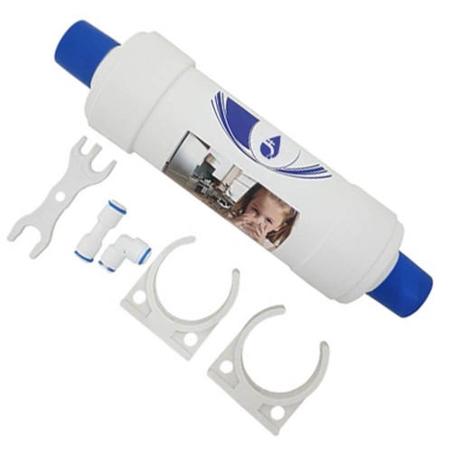 Pachet filtru pentru frigidere side-by-side cu cleme, conectori si cheie